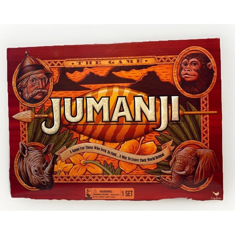 Jumanji Board Game Multiplayer Original Puzzle brand boxed from movie New Sealed